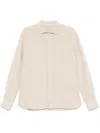 120% Lino Linen Shirt In Neutrals