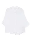 120% Lino Linen Shirt In White