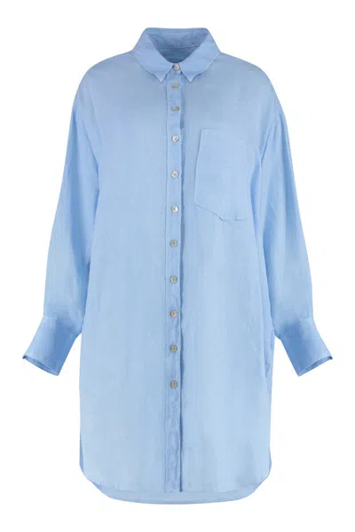 120% Lino Linen Shirtdress