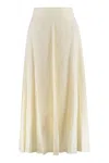 120% Lino Linen Maxi Skirt