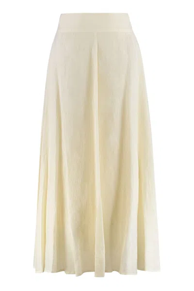 120% Lino Linen Skirt