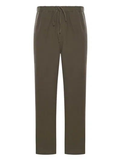 120% Lino Linen Slim-fit Trousers