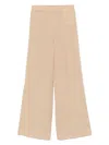 120% Lino Linen Trousers In Neutral