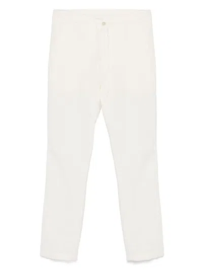 120% Lino Linen Trousers In Neutrals