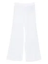 120% Lino Linen Trousers In White