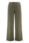 120% Lino Linen Wide Leg Trousers