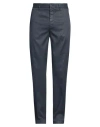 120% Lino Man Jeans Navy Size 42 Linen, Cotton, Elastane