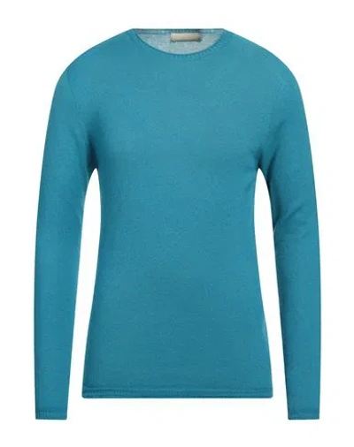 120% Lino Man Sweater Deep Jade Size Xs Cashmere In Green