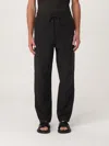 120% Lino Linen Cargo Pants In Schwarz