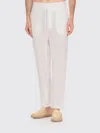 120% Lino Pantalone  Uomo Colore Bianco In Neutral