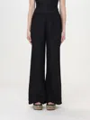 120% Lino Pants  Woman Color Black