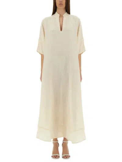120% Lino Relaxed Linen Kaftan