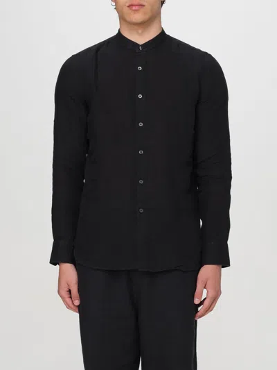 120% Lino Shirt  Men Color Black