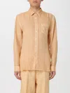 120% Lino Shirt  Men Color Brown