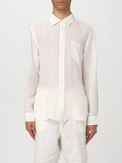 120% Lino Shirt  Men Color Butter In Butter