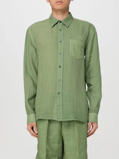 120% Lino Shirt  Men Color Green