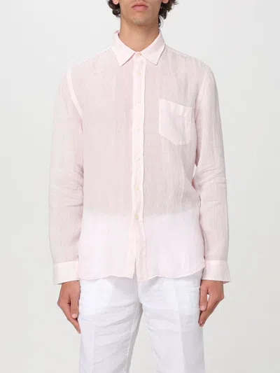 120% Lino Shirt  Men Color Pink In Pink