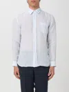 120% Lino Shirt  Men Color Sky