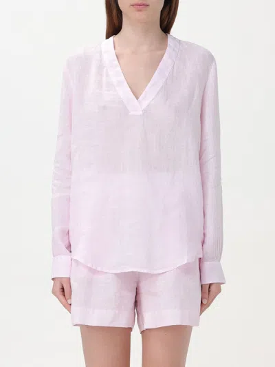 120% Lino Shirt  Woman Color Pink