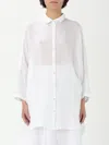 120% Lino Shirt  Woman Color White