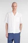 120% Lino Button Down Shirt In Beige