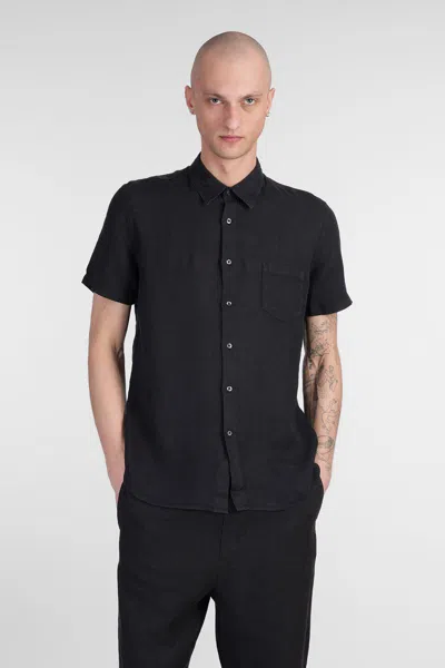 120% Lino Shirt In Black