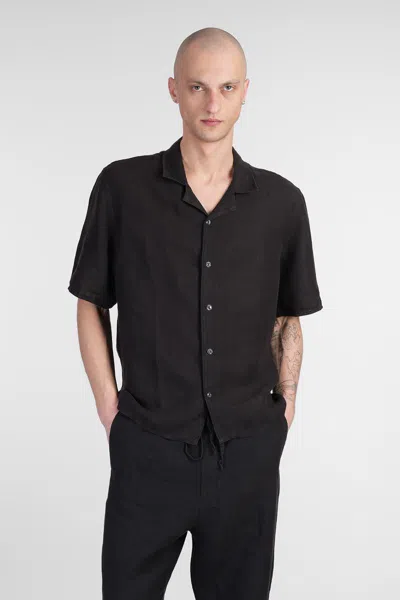 120% Lino Shirt In Black