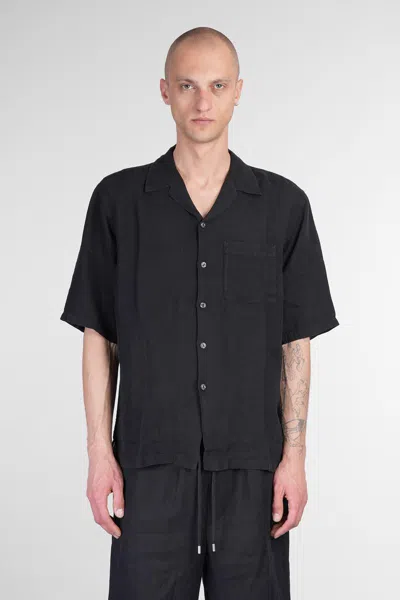 120% Lino Shirt In Black