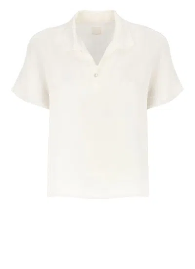 120% Lino Shirts In Beige