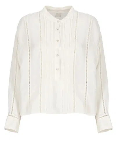 120% Lino Shirts In Beige
