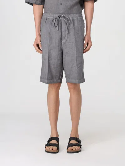 120% Lino Short  Men Color Grey In Grey