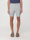 120% Lino Shorts In Beige Linen In White