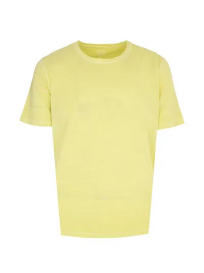 120% Lino Short Sleeve T-shirt In Purple