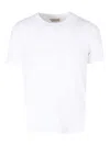 120% Lino Short-sleeve T-shirt In White
