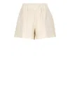 120% Lino Shorts In Neutral