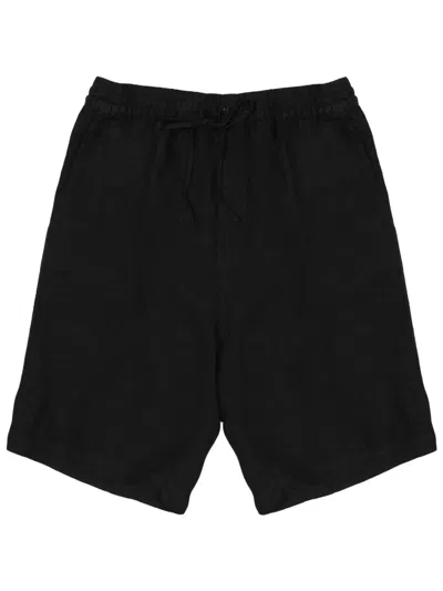120% Lino Shorts In Lino In Black