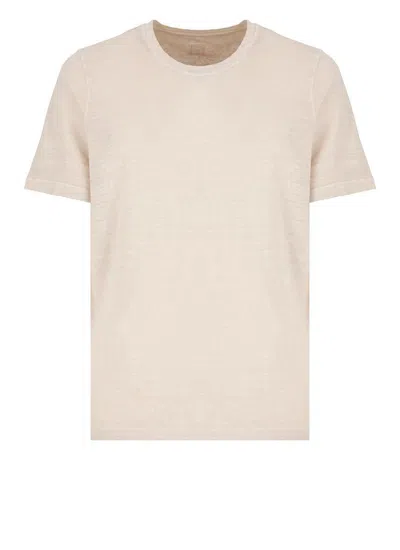 120% Lino T-shirts And Polos In Neutral