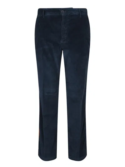 120% Lino Trousers In Blue