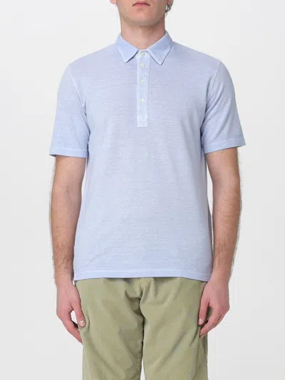 120% Lino T-shirt  Men Color Blue