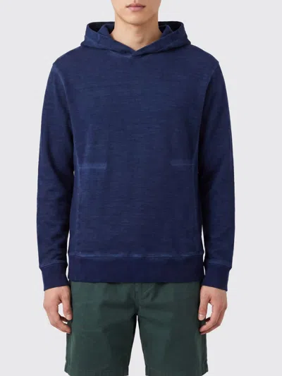 120% Lino T-shirt Men In Blue