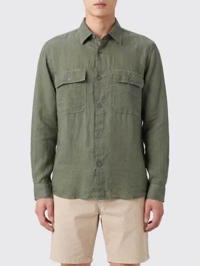 120% Lino T-shirt Men In Green