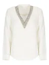 120% Lino Linen Shirt In White