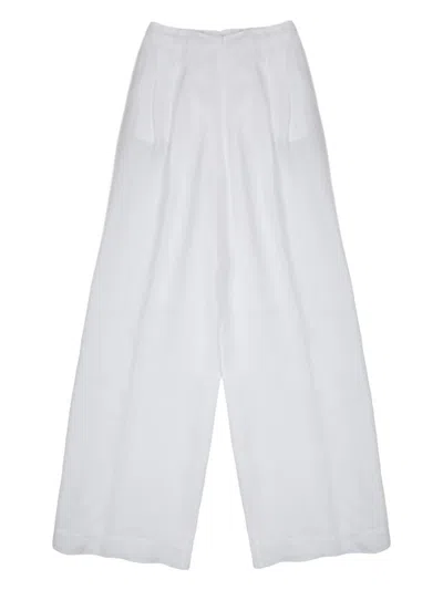 120% Lino In White