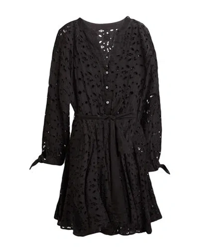 120% Lino Woman Mini Dress Beige Size 14 Linen In Sand