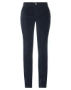 120% Lino Woman Pants Midnight Blue Size 4 Cotton, Elastane