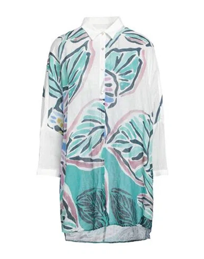 120% Lino Woman Shirt White Size Xs Linen