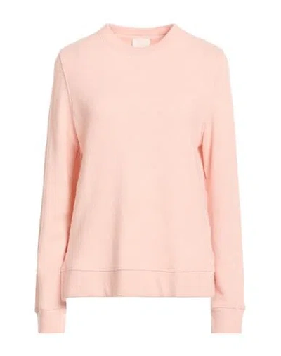 120% Lino Woman Sweater Pink Size M Cashmere, Modal, Wool