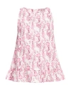 120% Lino Woman Top Fuchsia Size 12 Linen In Pink