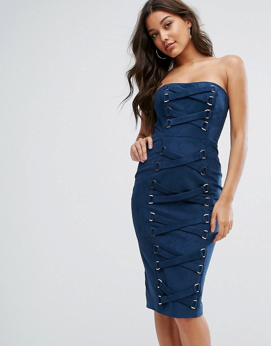 corset pencil dress