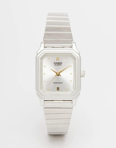 Casio Lq 400d 7aef Vintage Style Watch-silver